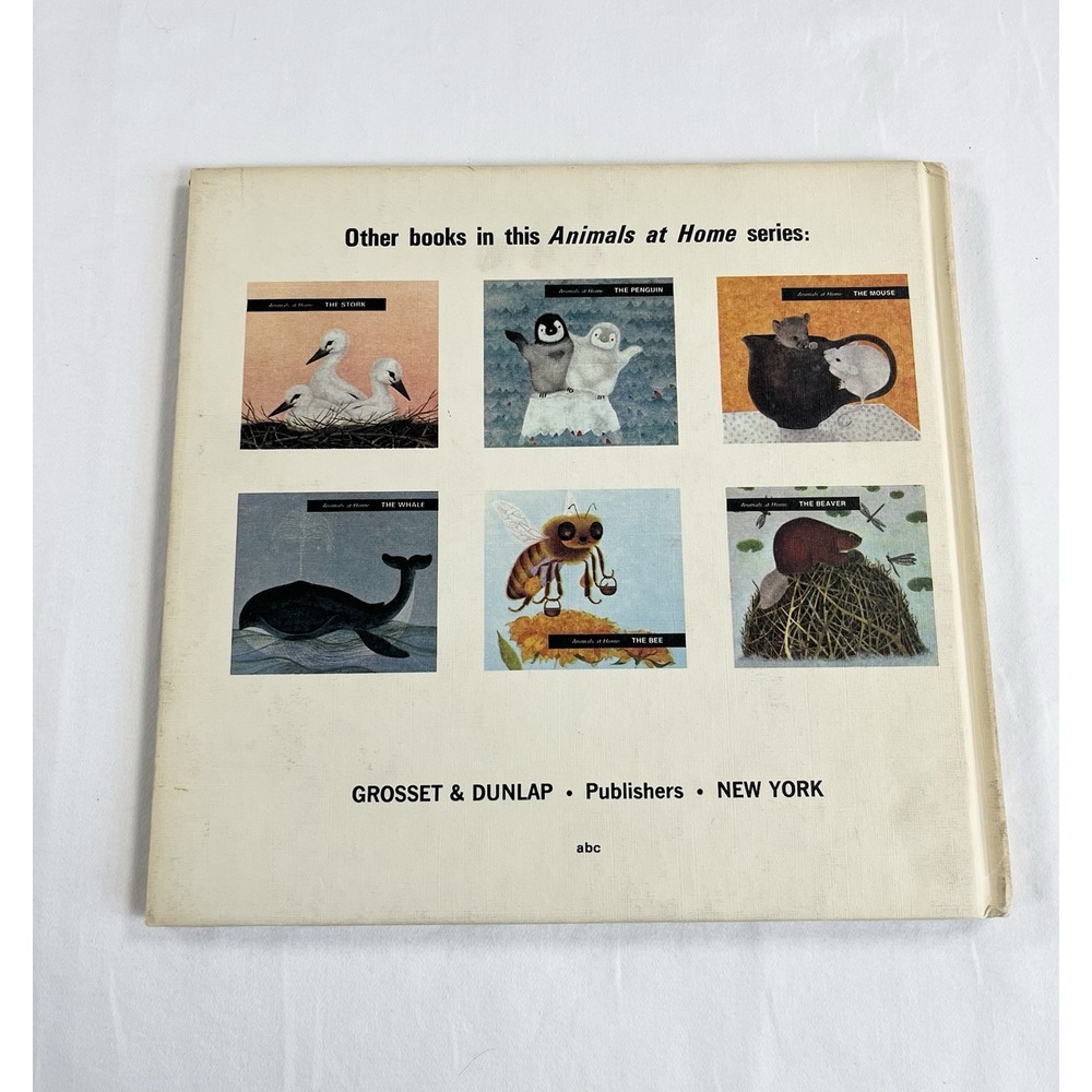 Vintage 1969 The Penguin Children's Book Iliane Roels Animals At Home Hardcover - Picture 3 of 8